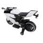 Kinder-Elektrische Motorfiets 12 Volt Wit