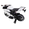 Moto Electrique Pour enfant 12 Volts Blanc MOT1299SS/B