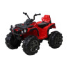 Elektro-Quad für Kinder 12 Volt rot mit elterlicher Fernbedienung QUAD906/ROUGE