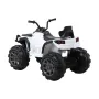 Quad Electrique pour enfant 12 Volts Blanc avec télécommande parentale