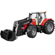 Tracteur Massey Ferguson 7600 avec chargeur Bruder 03047