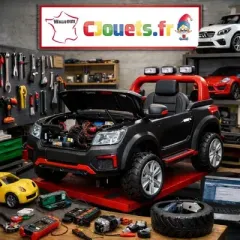 CJouets stelt zijn expertise ten dienste van ouders om een glimlach terug te brengen op de gezichten van kinderen. Onze werkplaats biedt professionele reparaties die zijn aangepast aan de elektrische auto's van kinderen, met persoonlijke ondersteuning.